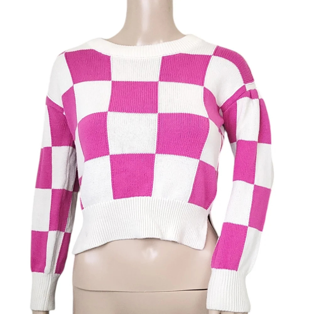 Gap Kids Checkered Sweater
